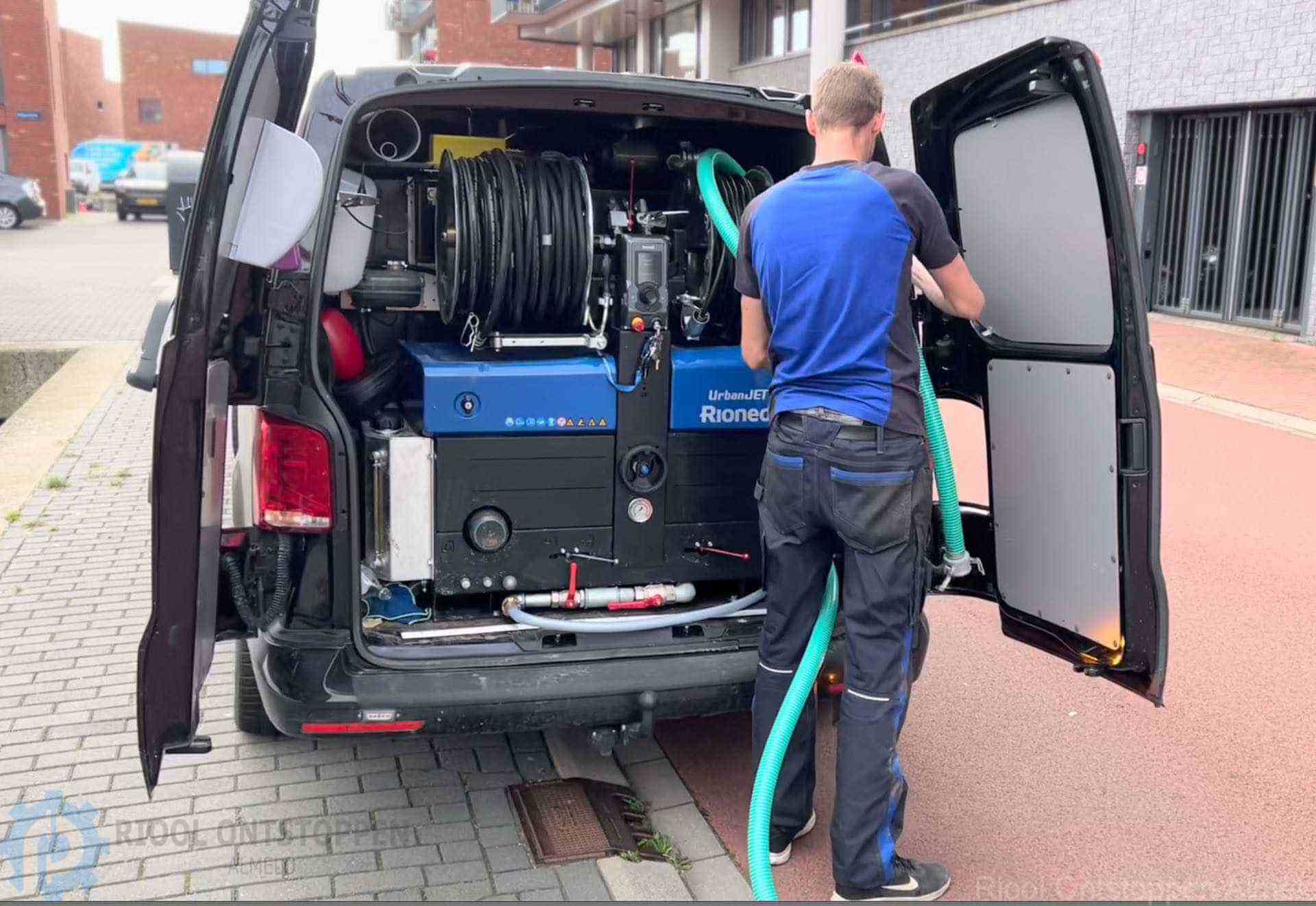Riool Hogedruk Machine Almelo